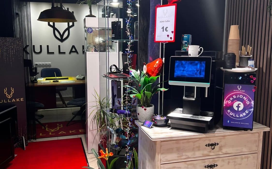 kohvimasin külalistele