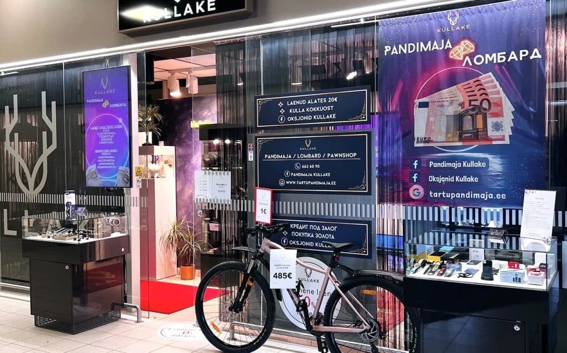 Kullake sissepääs jalgrattaga